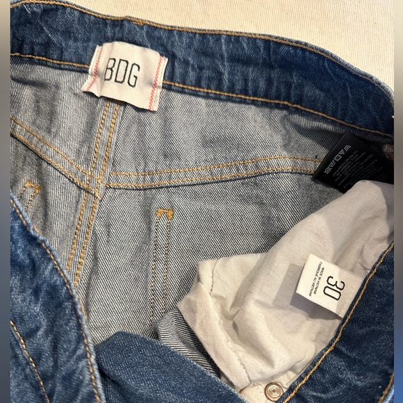 BDG blue high waist / drop waist jeans - Picture 5 of 6